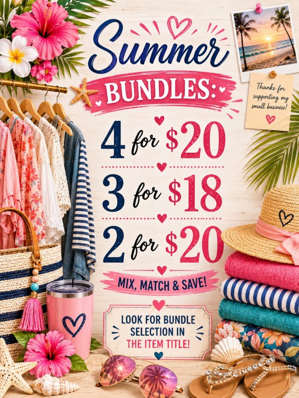 NFS - BUNDLES! Look for 4/$20, 3/$18, 2/$20 - DO NOT PURCHASE THIS LISTING
